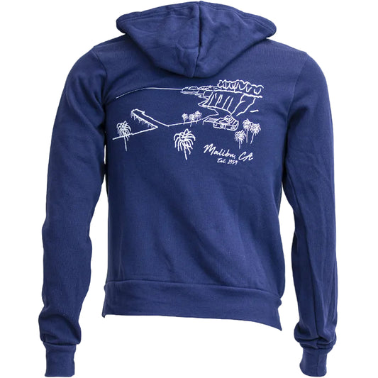 Artwork Zip-Up Hoodie