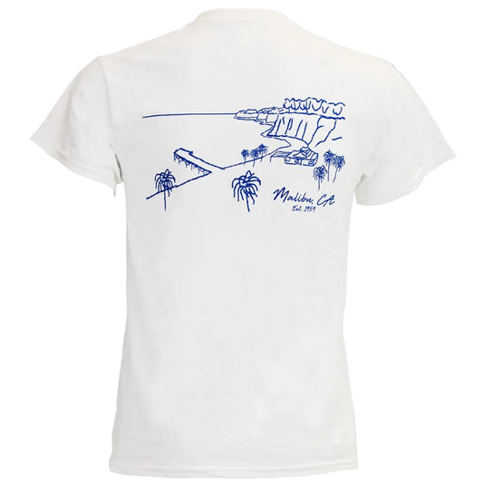 White Artwork Tee